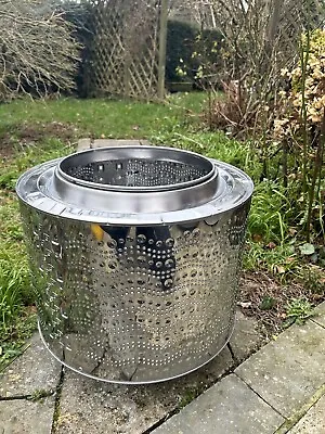 Upcycled Washing Machine Drum Firepit - Bbq Incinerator Wood Burner & Heater! • £40