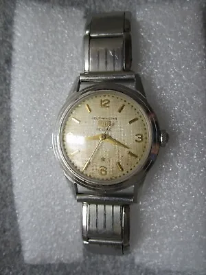 Vintage 1950’s US ARMY Vietnam War Era HEUER De Luxe Automatic Military Watch • $799