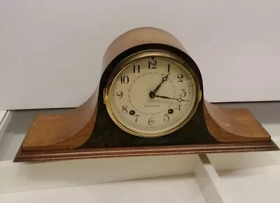 Seth Thomas 8 Day Striking Napoleon Hat Mantel Clock Presented  British Embassy • £100