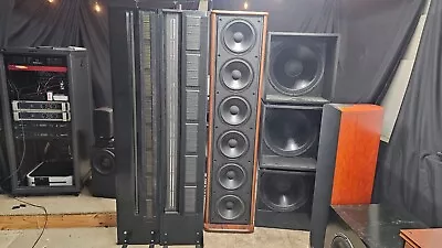 Custom Diy Stereo System- One Of A Kind - Magnepan BG Carver • $8500