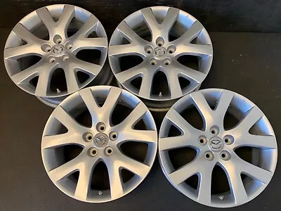 (4) Mazda CX-7 Silver Wheels Rims +Caps 18  TPMS Bonus Protégé RX CX MPV Tribute • $545