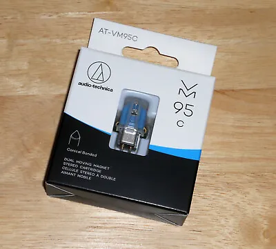 Audio Technica AT-VM95C Dual Moving Magnet Turntable Cartridge W/ Stylus 1/2  Mt • $39