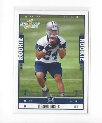 2005 Score #378 Marion Barber RC Rookie Cowboys • $1.29