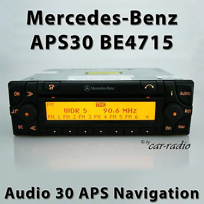 Genuine Mercedes Audio 30 APS BE4715 Becker Navigation System A20882026 Radio • $301.89