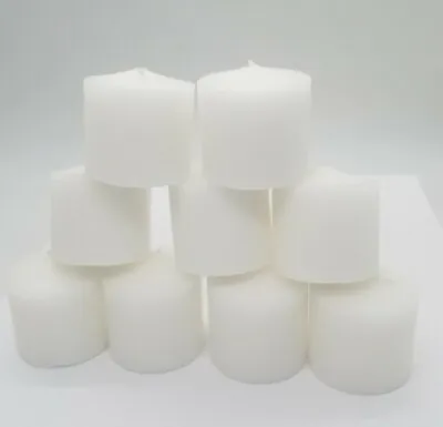 American Brand 9-each Votive Candles 10 Hour 1.1oz/30g White Unscented Free Ship • $10.50