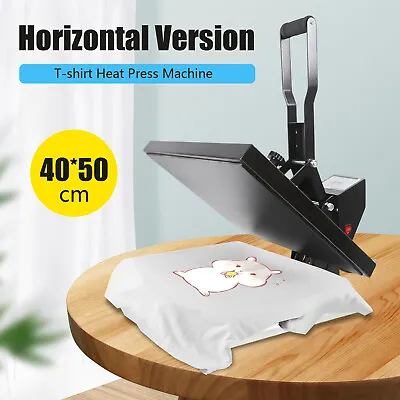 16  X 20   Clamshell Heat Press Machine DIY T-shirt Sublimation Digital Transfer • $243.20