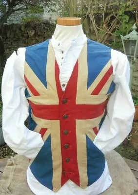 Classic Union Jack Cotton Waistcoat  - Ideal For Any National Celebration • £75