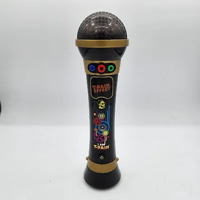 I Am T-Pain Microphone By Pro Tunes Mic Sounds MP3 Beats Black Gold • $59.99