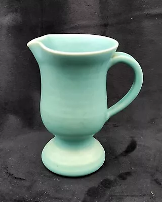 Vintage Van Briggle Art Pottery Studio Hand Thrown  5 1/4  Blue Pitcher • $20