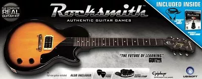 Epiphone Sunburst Les Paul Junior Rocksmith Electric Guitar Playstation 3 • $669.95