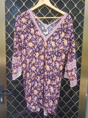 $55 • Buy Arnhem Primrose Tunic Dress Size 8