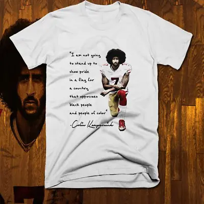 Colin Kaepernick T-Shirt Panther Party MLK Fist African Civil Rights New • $19.50