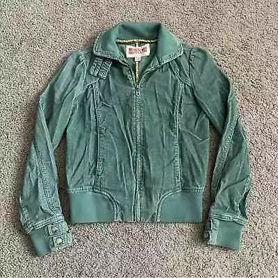 Mossimo Supply Co. Jacket Womens Size S Teal Corduroy • $19.95