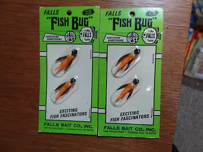 2-Vintage Falls Bait Co. Fish Bug No. 3-FB   Jig Fishing Lure • $8