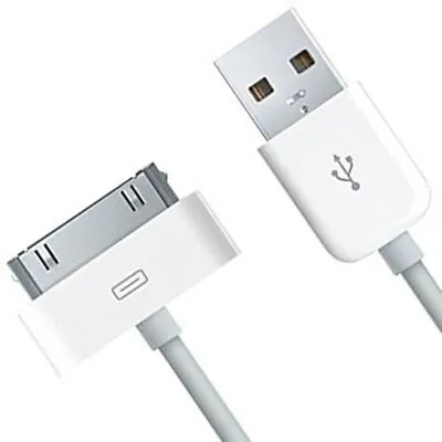 £2.49 • Buy Genuine Charging Cable Charger Lead For Apple IPhone 4,4S,3GS,iPod,iPad2&1