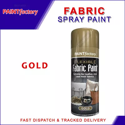 Fabric Spray Paint Black White Grey Brown Dye Aerosol Leather Vinyl  200ml- F5 • £5.46