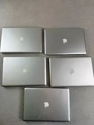 Lot Of 5 Apple Macbook Pro 15  Silver Laptops FOR PARTS/REPAIR • $25