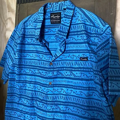 Mambo Surf Mens Shirt Size L Cotton New • $28