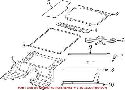 Genuine OEM Mopar Floor Jack For Jeep Wrangler • $64.32