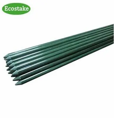$38.99 • Buy Ecostake 20 Packs 6ft Plant Stakes For Garden Tomato/Cucumber Support 1/4'' Dia