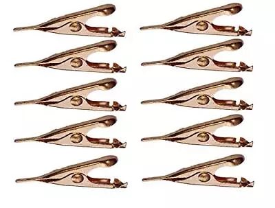 Corpco Micro Toothless Alligator Test Clips Copper Plated With Smooth Micros... • $15.88