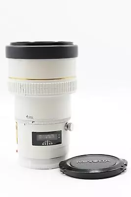 Minolta Maxxum AF 200mm F2.8 APO Lens Sony #124 • $318.15