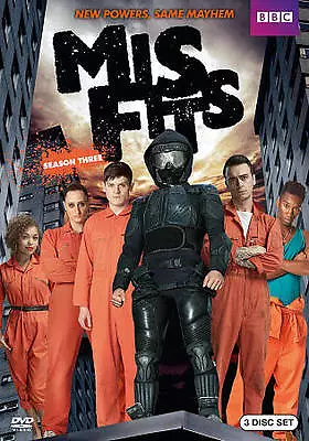 Misfits: Season 3 DVD NTSC Color Box Set Multiple F • $10.48