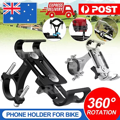 $10.95 • Buy 360° Mobile Phone Holder Handlebar Mount Motorcycle Bicycle Bike GPS VIC