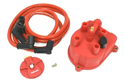 Vms Racing 97-01 Honda Prelude Red Distributor Cap Rotor Kit For External Coil • $49.95