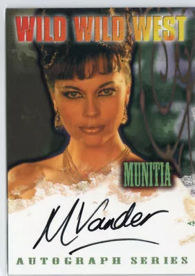 Wild Wild West The Movie Skybox 1999 Auto Autograph A5 Musetta Vander As Munitia • $24.85