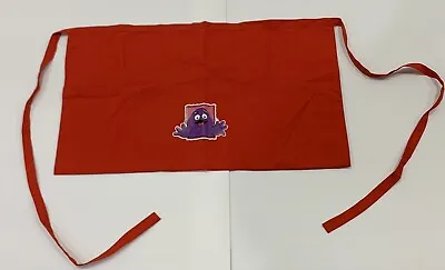 McDonalds Vintage GRIMACE Red Waist Apron - RARE - As New Made In Australia • $27.99