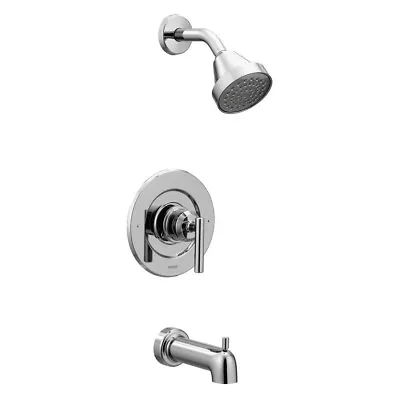 MOEN Gibson 1-Handle Posi-Temp Tub&Shower Faucet Trim Kit In Chrome (Less Valve) • $47.74