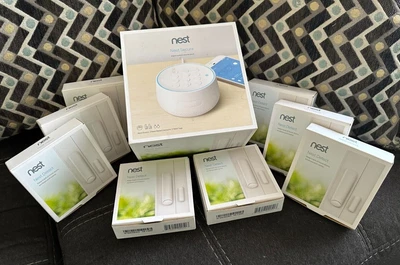 $177.50 • Buy Complete Nest Secure Alarm System + (8) Nest Detect Door/Window Motion Sensors  