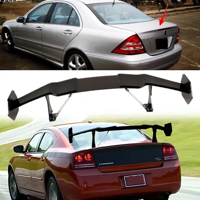Narpes Design Rear Racing Spoiler GT Style Wing Fit For Mercedes C Class W203 • $95.50