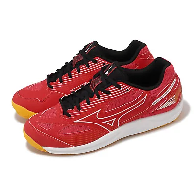 Mizuno Cyclone Speed 4 Red Orange Men Unisex Volleyball Sports Shoes V1GA2380-02 • $85.40