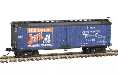 JAX BEER 40' Wood Reefer Box Car Road #12916 Atlas #50005621 N Scale • $35.49