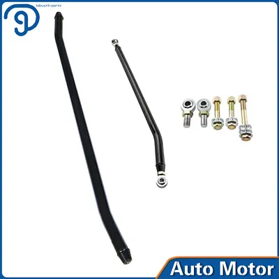 For 1984-2000 2001 Jeep Cherokee XJ Steering Crossover Kit Black Baron Front • $159.90