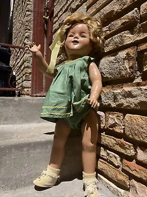 Vintage Ideal Shirley Temple Doll 1950s 21 Inch.  002 • $99