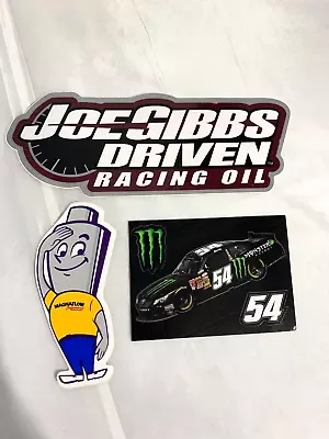 Magnaflow Joe Gibbs Ty Gibbs Race Stickers Lot Of 3                     P4 • $5.95