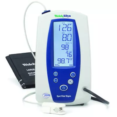 Welch Allyn Spot Vital Signs Monitor - 42N0B-E1 - NIBP Nellcor SpO2 Pulse Rate • $599