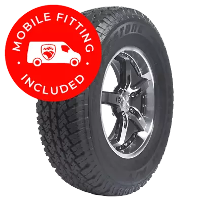 4 Tyres Inc. Delivery & Fitting: Bridgestone: Dueler A/t 693 - 265/65 R17 112s • $1400