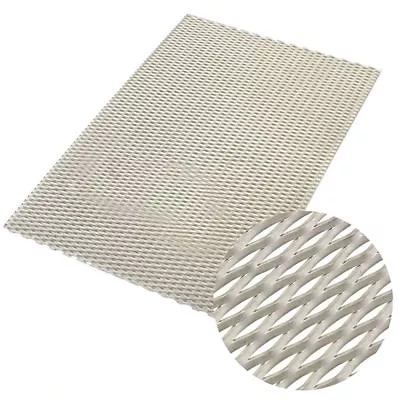 200mm X 300mm X 0.5mm New Metal Titanium Mesh Sheet Perforated Plate Expanded • $11.09