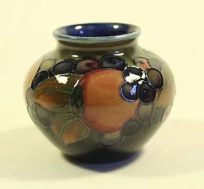  WILLIAM MOORCROFT ArtT Pottery  POMEGRANATE  3  Vase Early 1900's • $879.99