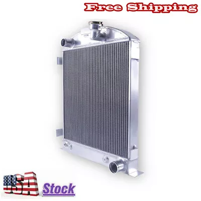 3Row Aluminum Radiator For 1932-1939 33 34 1938 Ford Model A Chevy V8 AT Chopped • $127