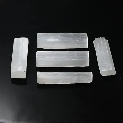 £3.19 • Buy Selenite Crystal Wand Stick Wand Natural Rough Raw Mineral Unpolished 5-6cm X 5