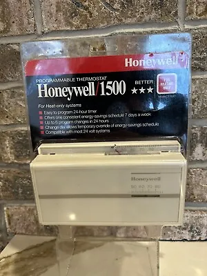 Vintage New Honeywell Manual Thermostat Heating Heat 1500 CT1500P  NOS 1993 • $99.99