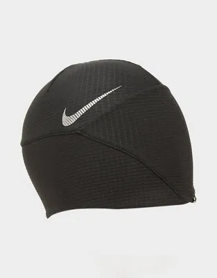 Nike  Performance  Beanie Hat -Tech Black Grey Tick Winter Sizes S/M-L/XL • £19.99