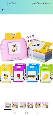 YarKer Talking Flash Cards Educational Toys For 1-4 Year Old Boys... • £4.99