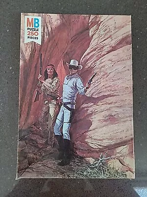 Vintage 1980 Milton Bradley™ ~ The Legend Of The LONE RANGER  Puzzle Complete • $17.90