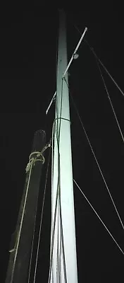 42ft Used Aluminum Sailboat Mast With Rigging & Roller Furler In Very Good Condt • $1800
